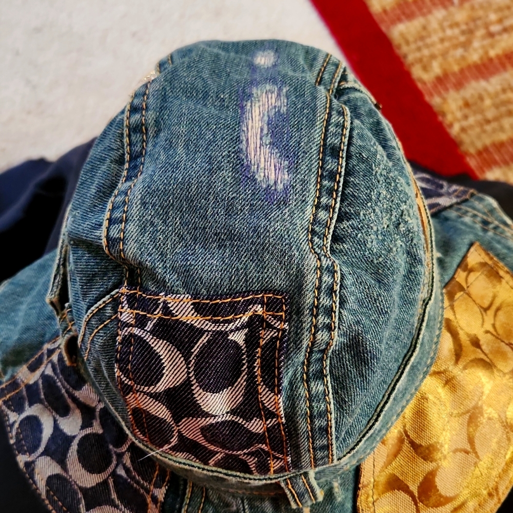 Jean Patchwork Bucket Hat